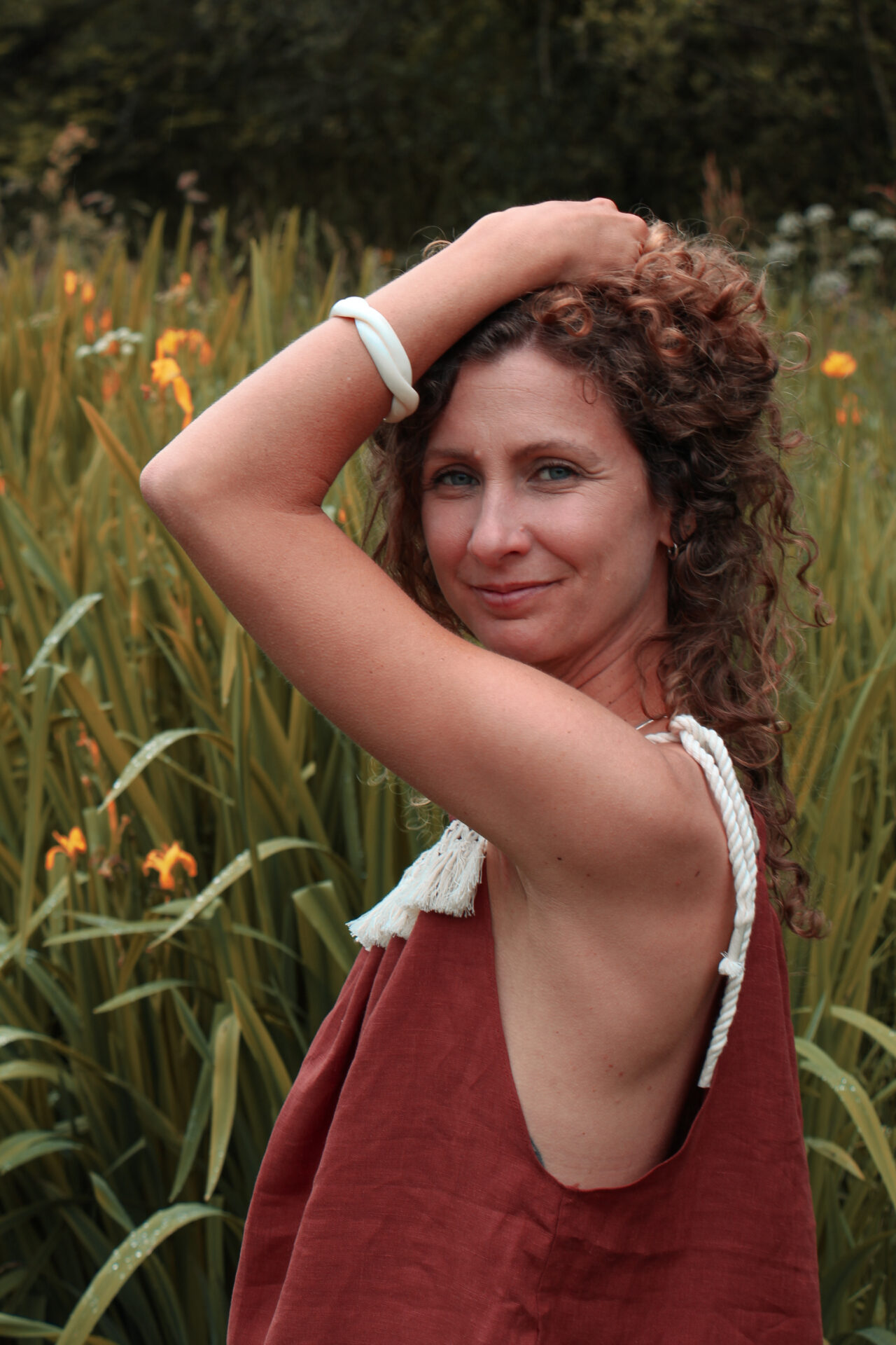 Top JANIS lin terracotta carlotta