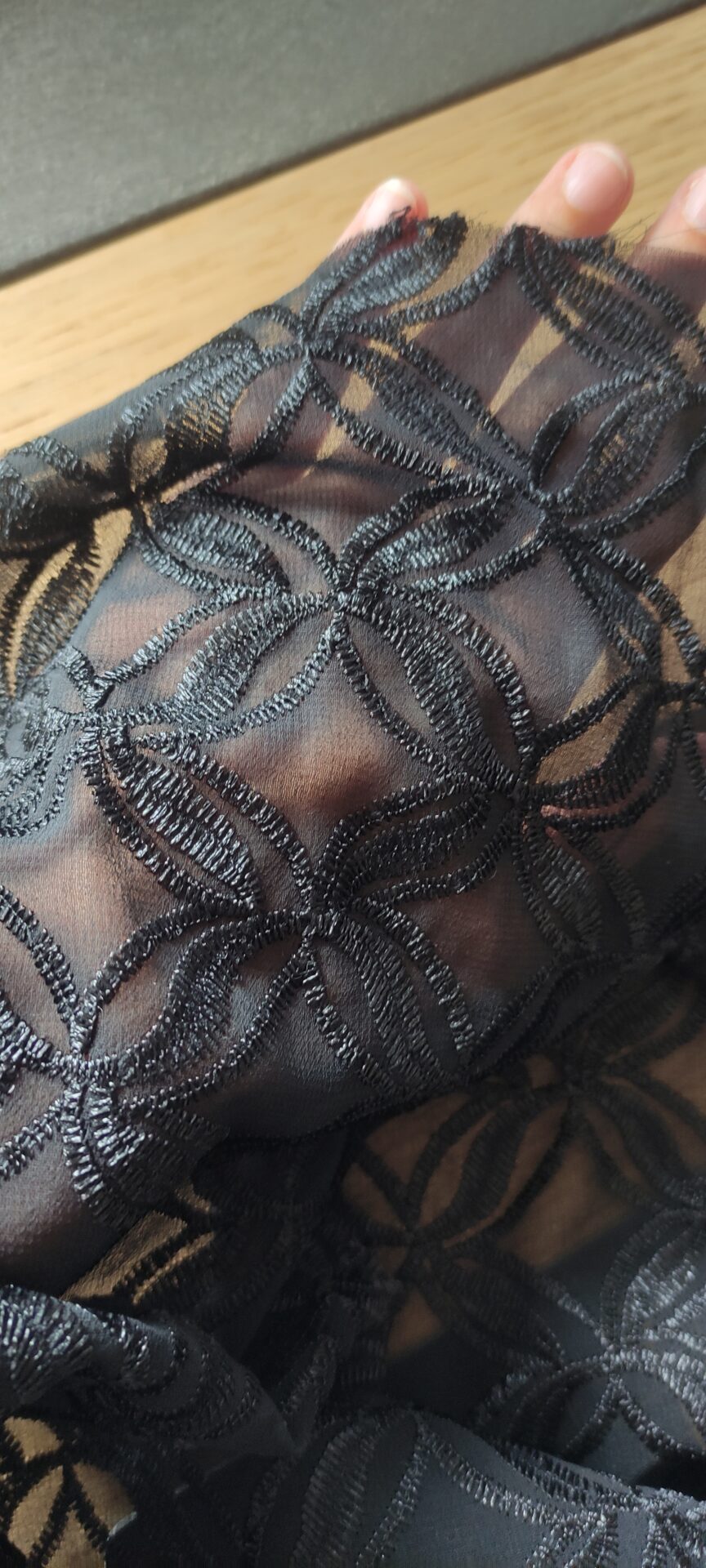 dentelle N°2 Blouse Onyx