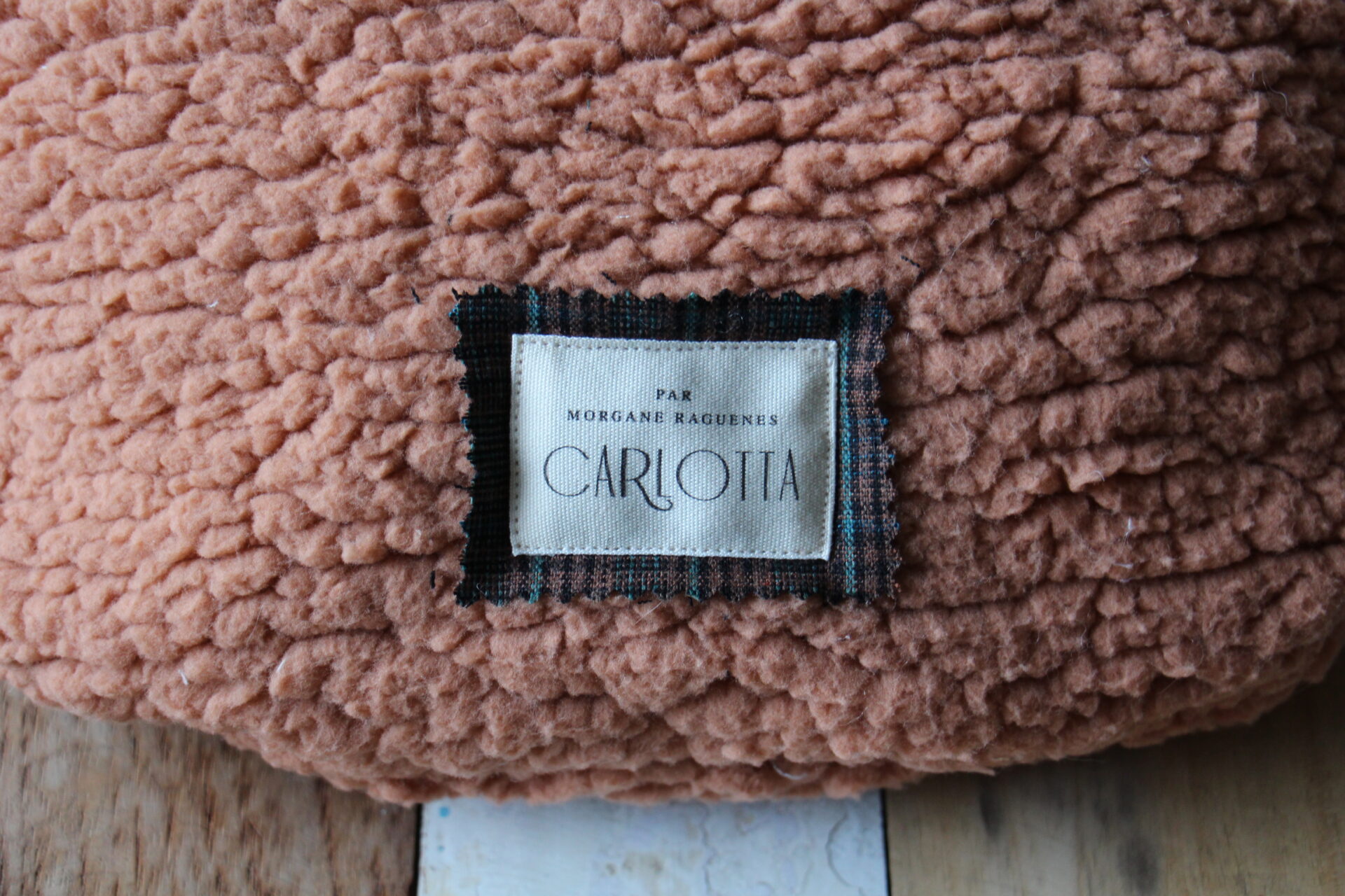 Sac banane sherpa caramel