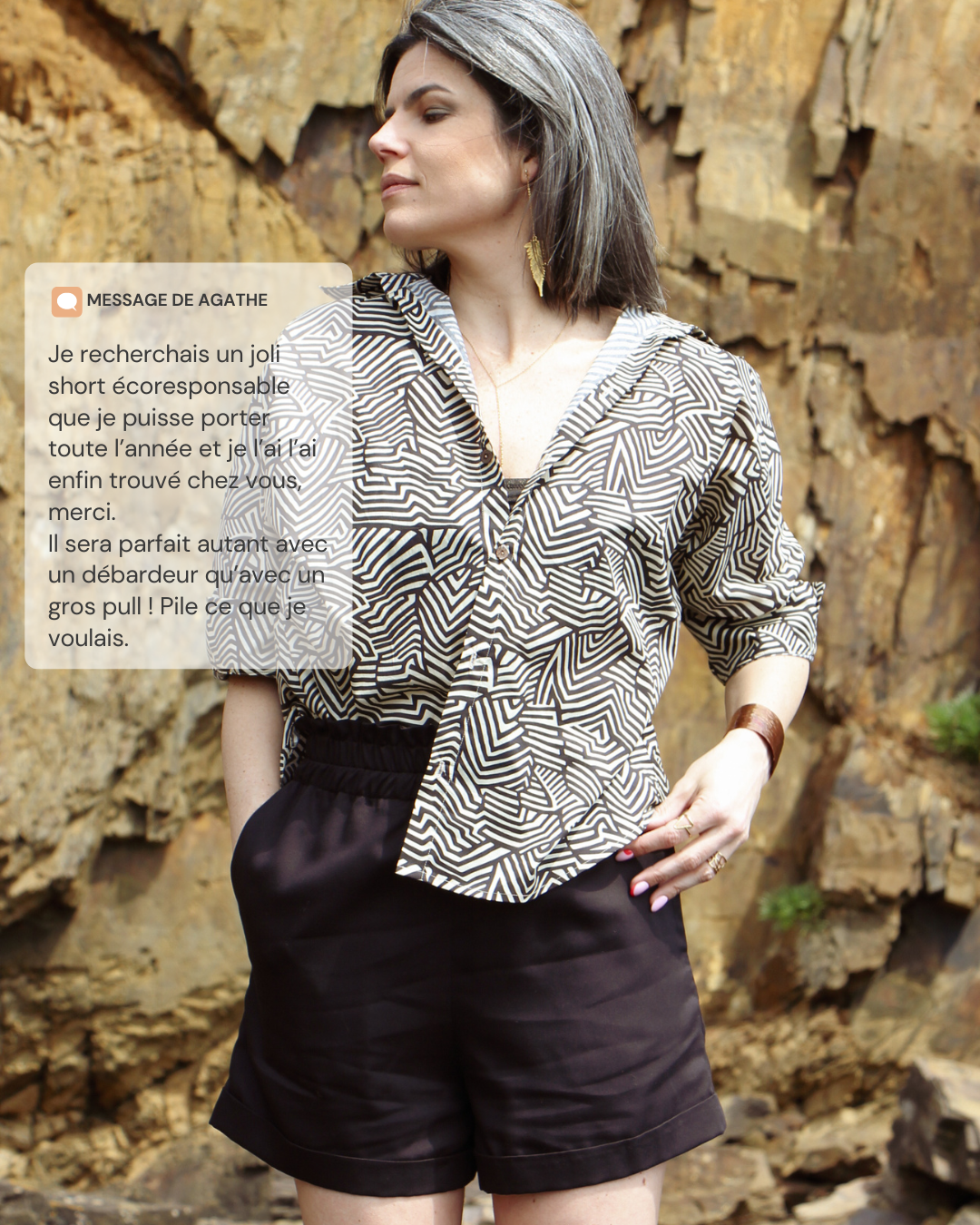 Short ORION CARLOTTA