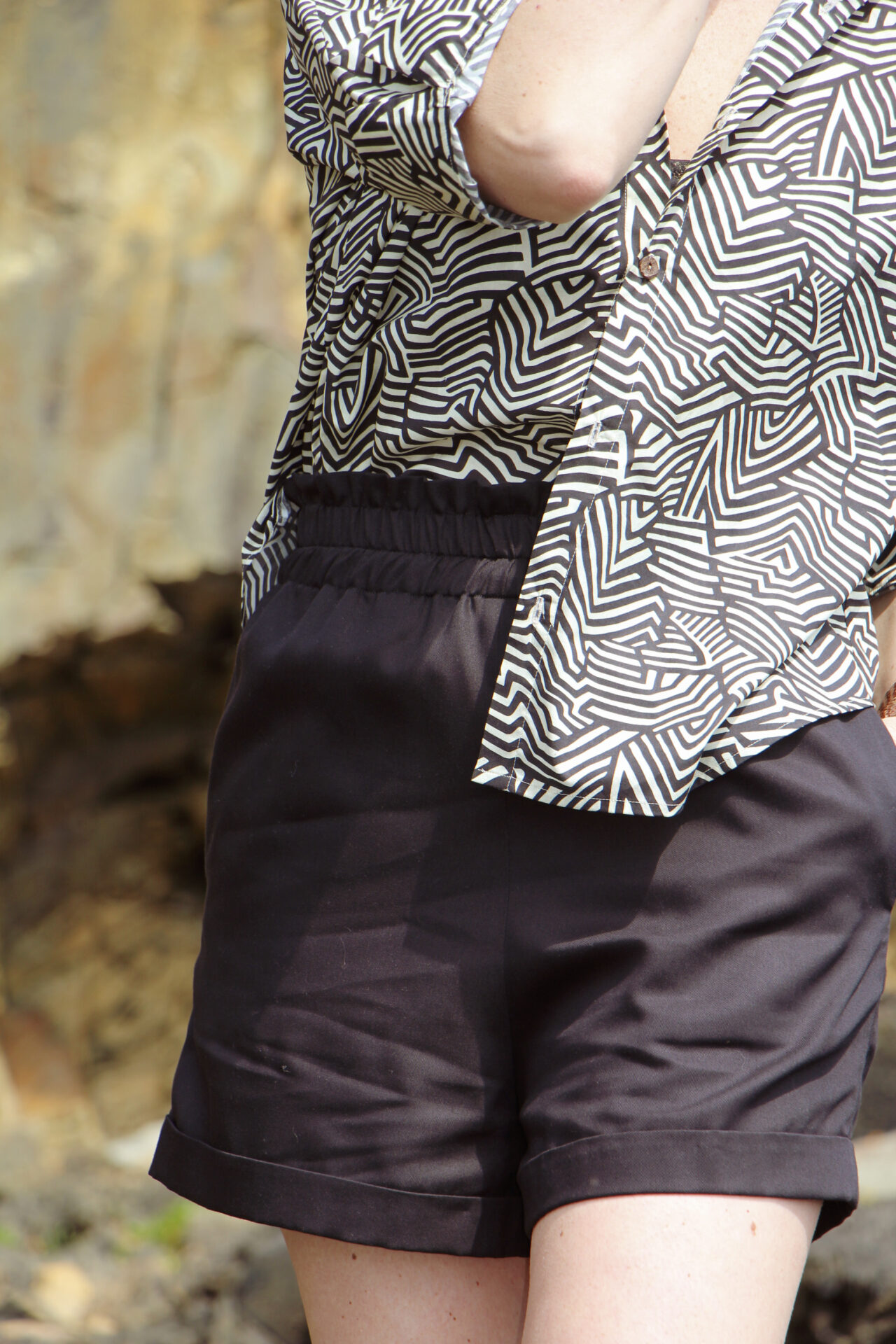 Sort orion Tencel noir