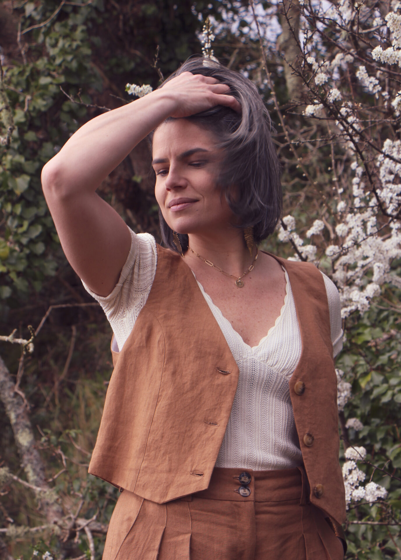 IMG_3687 Gilet BRAD lin cannelle