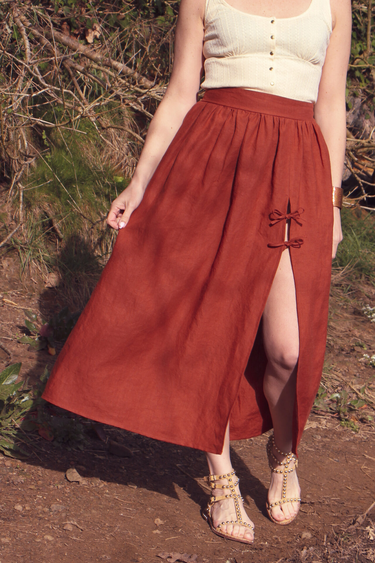 Jupe JANET LIN PAPRIKA