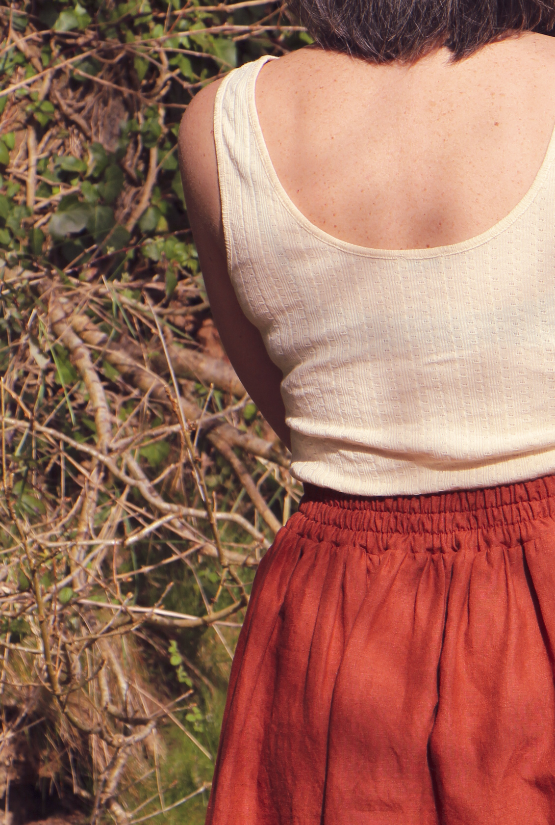 Jupe JANET LIN PAPRIKA