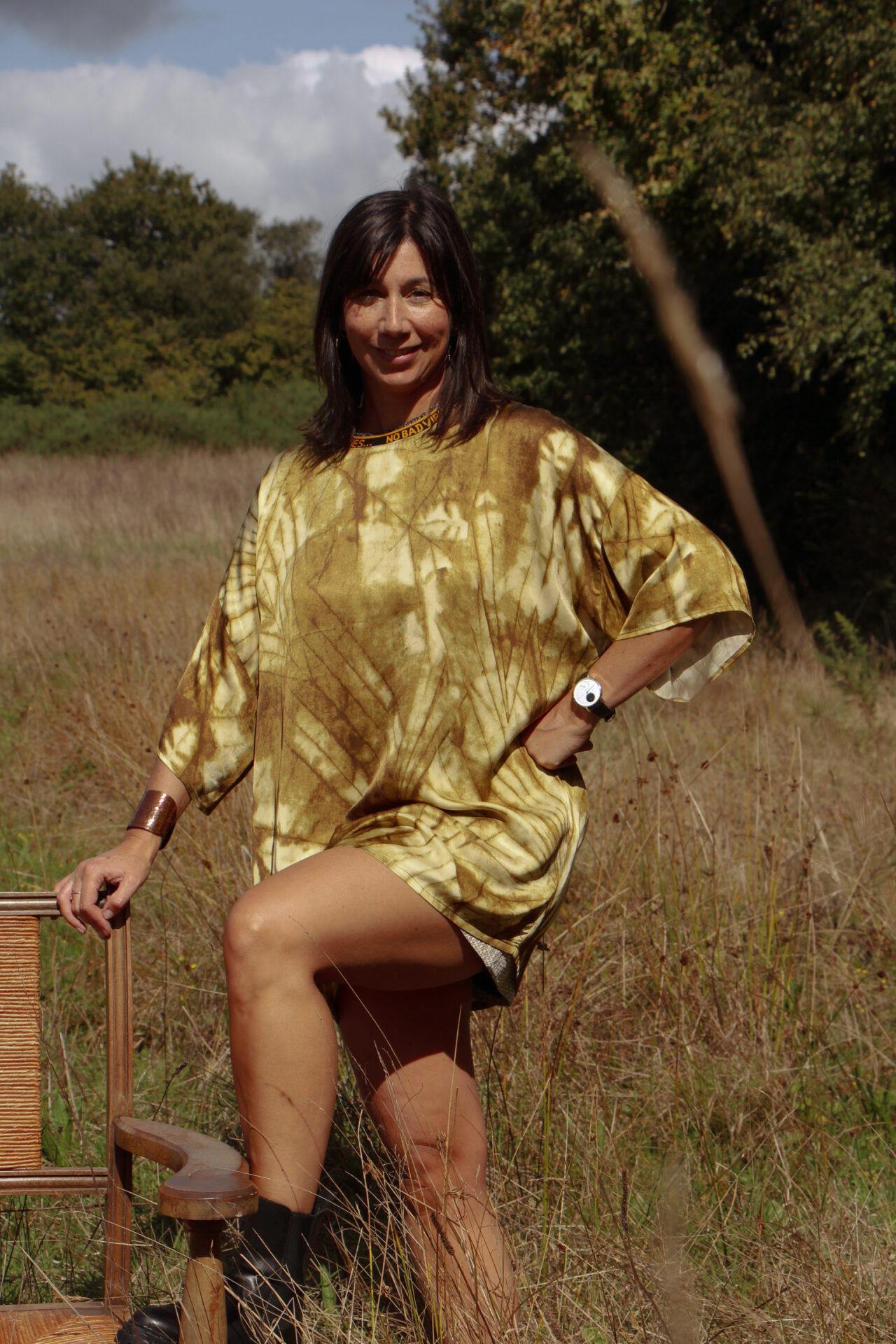 T-shirt TOMBOY kaki CARLOTTA PAR MORGANE RAGUENES