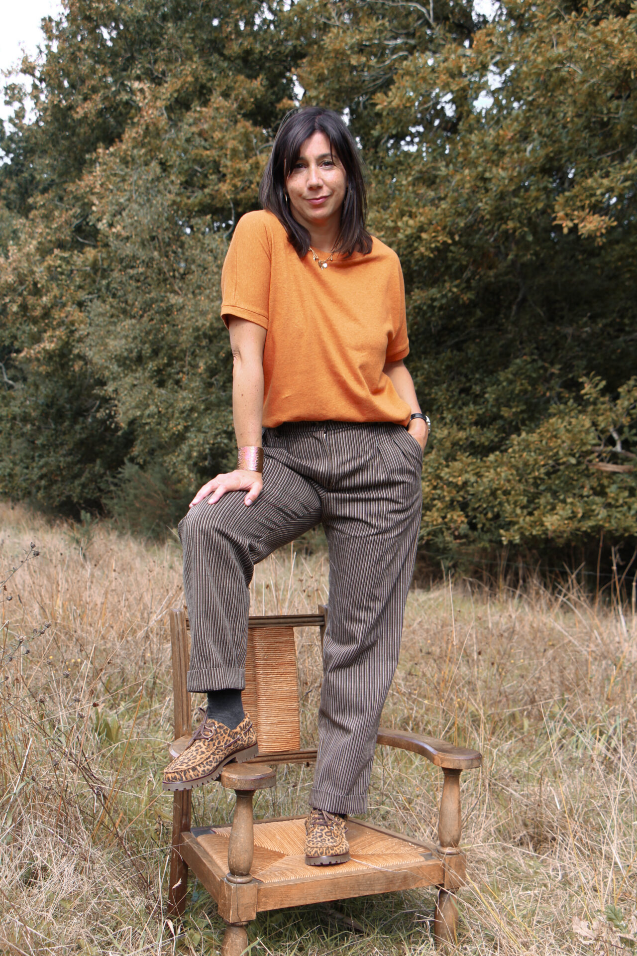 T-shirt maille lin ZEPHIR